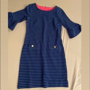 Blue Lilly Pulitzer Long Sleeve Dress